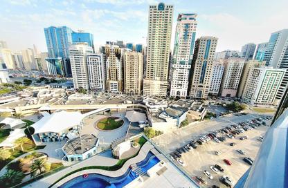 Apartment - 2 - 3 for rent in Shadow Tower - Al Mamzar - Sharjah - Sharjah