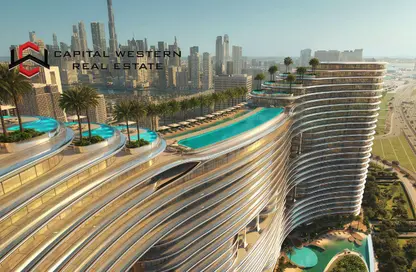 Apartment - 1 Bedroom - 2 Bathrooms for sale in Binghatti Aquarise - Business Bay - Dubai