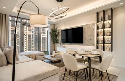 Apartment - 2 - 2 for rent in Paramount Tower Hotel  and  Residences - Business Bay - Dubai
