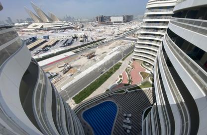 Apartment - 2 Bedrooms - 3 Bathrooms for rent in Ajwan Towers - Saadiyat Cultural District - Saadiyat Island - Abu Dhabi