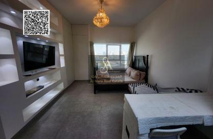 Apartment - Studio - 1 for rent in Orient Tower 1 - Orient Towers - Al Bustan - Ajman