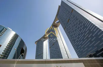 Apartment - 1 Bedroom - 2 Bathrooms for rent in The Gate Tower 3 - Shams Abu Dhabi - Al Reem Island - Abu Dhabi