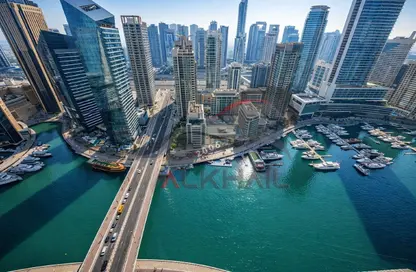 شقة - 2 غرف نوم - 2 حمامات للايجار في السحاب 2 - السحاب - دبي مارينا - دبي