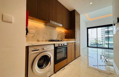 Apartment - Studio - 1 Bathroom for rent in Azizi Riviera 61 - Azizi Riviera - Meydan One - Meydan - Dubai