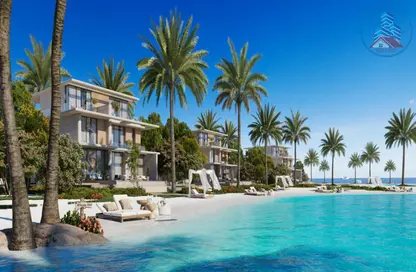 فيلا - 5 غرف نوم - 6 حمامات للبيع في جزيرة الثريا - مدينة أجمل مكان - مدينة الواجهة المائية لإمارة الشارقة - الشارقة