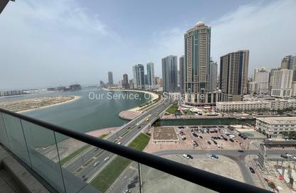 Apartment - 2 Bedrooms - 4 Bathrooms for rent in Al Mamzar Tower - Al Mamzar - Sharjah - Sharjah