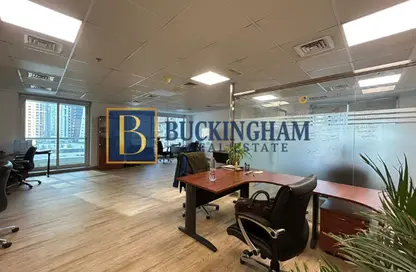Office Space - Studio - 1 Bathroom for rent in Dubai Star - JLT Cluster L - Jumeirah Lake Towers - Dubai