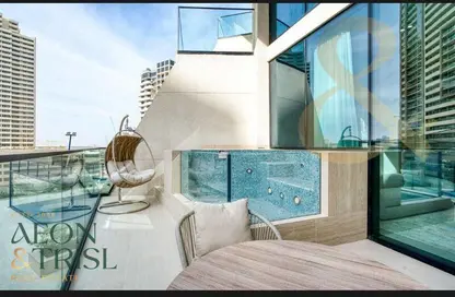 شقة - غرفة نوم - 2 حمامات للايجار في بن غاطي رويال - منطقة 18 - قرية جميرا الدائرية - دبي