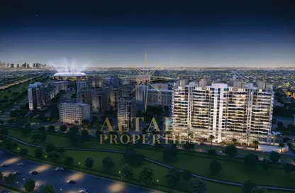 شقة - غرفة نوم - 2 حمامات للبيع في عزيزي جراند - مدينة دبي الرياضية - دبي شقة - غرفة نوم - 2 حمامات للبيع في عزيزي جراند - مدينة دبي الرياضية - دبي