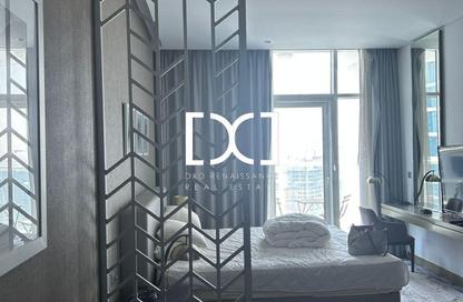 Apartment - Studio - 1 Bathroom for rent in Damac Maison Prive A - Damac Maison Prive - Business Bay - Dubai