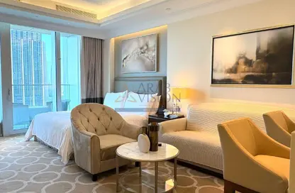Apartment - Studio - 1 Bathroom for rent in Kempinski BLVD - Downtown Dubai - Dubai