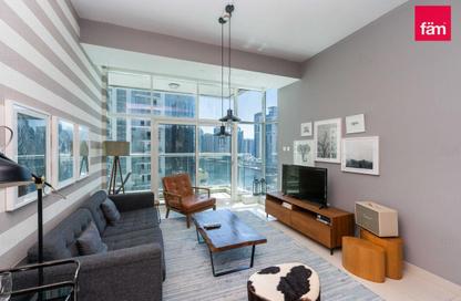 Apartment - 1 Bedroom - 2 Bathrooms for rent in Continental Tower - Dubai Marina - Dubai