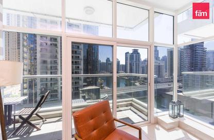 Apartment - 1 Bedroom - 2 Bathrooms for rent in Continental Tower - Dubai Marina - Dubai