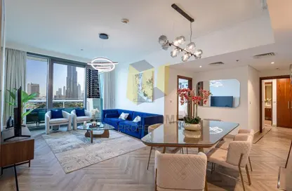 شقة - 2 غرف نوم - 3 حمامات للايجار في برج فيستا 2 - برج فيستا - وسط مدينة دبي - دبي