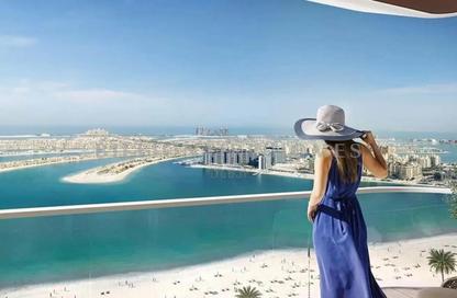Apartment - 2 Bedrooms - 2 Bathrooms for sale in Seapoint Tower 2 - Seapoint - EMAAR Beachfront - Dubai Harbour - Dubai