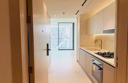 Apartment - Studio - 1 for rent in Binghatti Ghost - Dubai Healthcare City 2 - Al Jaddaf - Dubai