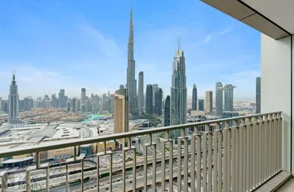 Apartment - 3 Bedrooms - 4 Bathrooms for rent in Downtown Views II Tower 1 - Downtown Views II - Zabeel 2 - Zabeel - Dubai