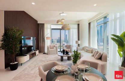 شقة - 3 غرف نوم - 3 حمامات للبيع في برج Marina Vista 2 - مارينا فيستا - إعمار بيتشفرونت - دبي هاربور - دبي