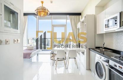 Apartment - Studio - 1 Bathroom for rent in Miraclz Tower by Danube - Arjan - Dubai