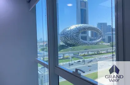 Office Space - Studio - 4 Bathrooms for rent in Latifa Tower - Sheikh Zayed Road - Dubai