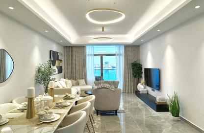Apartment - 2 Bedrooms - 3 Bathrooms for sale in Ajman Creek Towers - Al Rashidiya 1 - Al Rashidiya - Ajman
