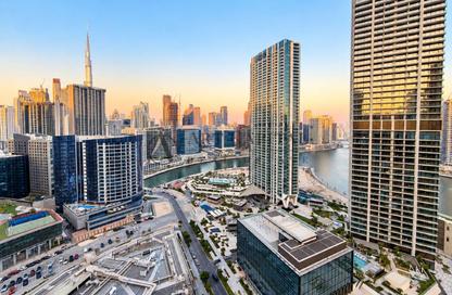 Apartment - Studio - 1 for rent in Peninsula One - Peninsula - Business Bay - Dubai