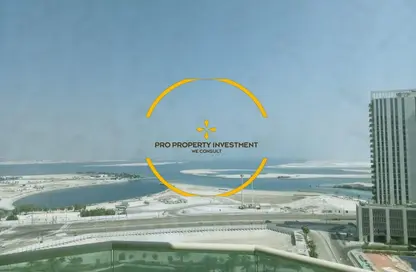 Apartment - 2 Bedrooms - 3 Bathrooms for rent in Beach Towers - Shams Abu Dhabi - Al Reem Island - Abu Dhabi