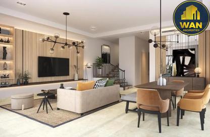 Townhouse - 5 - 5 for sale in Portofino - Damac Lagoons - Dubai