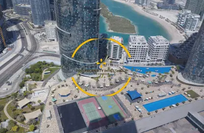 Apartment - 1 Bedroom - 2 Bathrooms for rent in The Gate Tower 1 - Shams Abu Dhabi - Al Reem Island - Abu Dhabi