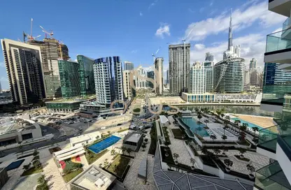 شقة - 1 حمام للبيع في بنينسولا ثري - بنينسولا - الخليج التجاري - دبي