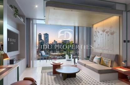 Apartment - Studio - 1 Bathroom for sale in Rove Home Marasi Drive - Business Bay - Dubai