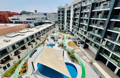 Apartment - 1 - 2 for rent in The Gate - Masdar City - Abu Dhabi