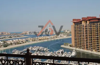 Apartment - 2 Bedrooms - 4 Bathrooms for rent in Marina Residences 5 - Marina Residences - Palm Jumeirah - Dubai