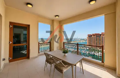 Apartment - 2 Bedrooms - 4 Bathrooms for rent in Marina Residences 5 - Marina Residences - Palm Jumeirah - Dubai