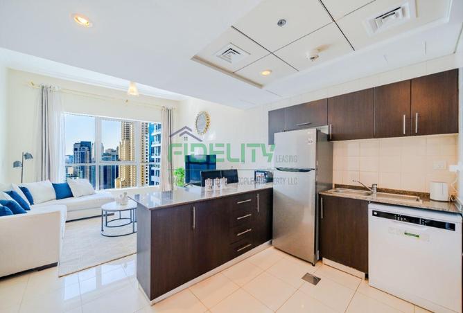 شقة أنيقة مفروشة بغرفة نوم واحدة | إطلالات خلابة على المارينا