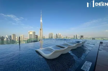 Hotel  and  Hotel Apartment - 1 Bedroom - 2 Bathrooms for sale in Paramount Tower Hotel  and  Residences - Business Bay - Dubai