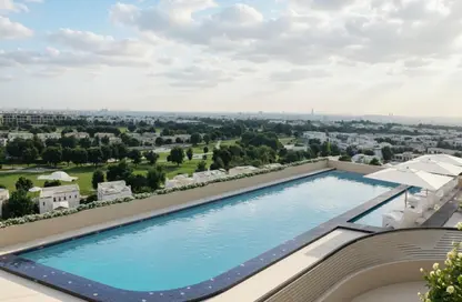 Apartment - 2 Bedrooms - 3 Bathrooms for sale in Golf Terrace Residences By ASAK - Dubai Production City (IMPZ) - Dubai