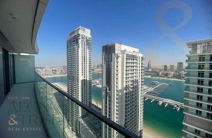شقة - غرفة نوم - 1 حمام للايجار في برج Beach Vista 2 - بيتش فيستا - إعمار بيتشفرونت - دبي هاربور - دبي