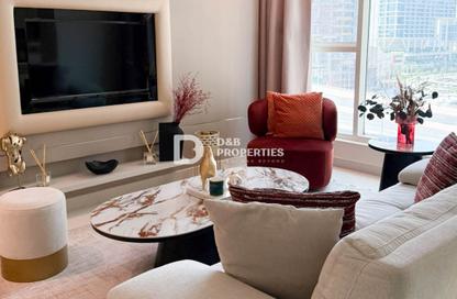 Apartment - 1 - 2 for rent in Damac Maison The Vogue - Business Bay - Dubai