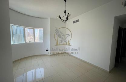 Apartment - 1 - 2 for rent in Ameer Bu Khamseen Tower - Al Majaz 3 - Al Majaz - Sharjah