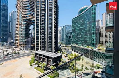 Apartment - Studio - 1 for rent in Peninsula Two - Peninsula - Business Bay - Dubai