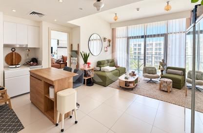 Apartment - 2 - 2 for rent in Park Point building B - Park Point - Dubai Hills Estate - Dubai