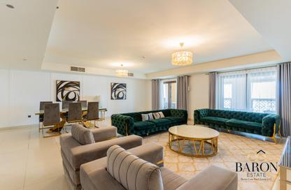 Apartment - 4 Bedrooms - 5 Bathrooms for rent in Balqis Residence Block A - Balqis Residences (Wyndham Residences The Palm) - Kingdom of Sheba - Palm Jumeirah - Dubai