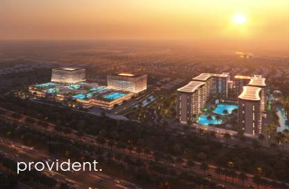 Office Space - Studio - 1 for sale in Piazza Roma Tower B - Piazza Roma - Lagoon Views - Damac Lagoons - Dubai