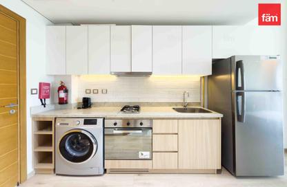 Apartment - Studio - 1 Bathroom for rent in Azizi Aura - Downtown Jebel Ali - Dubai