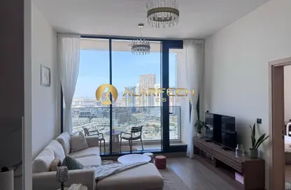 Apartment - 1 Bedroom - 2 Bathrooms for rent in AURA by Grovy - District 14 - Jumeirah Village Circle - Dubai