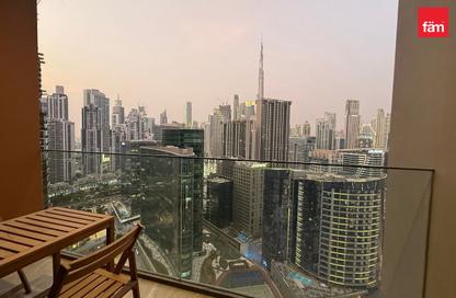 Apartment - Studio - 1 Bathroom for rent in Peninsula Two - Peninsula - Business Bay - Dubai