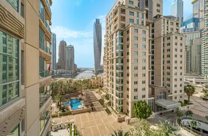 شقة - 3 غرف نوم - 4 حمامات للايجار في برج الياس - أبراج إعمار ال6 - دبي مارينا - دبي