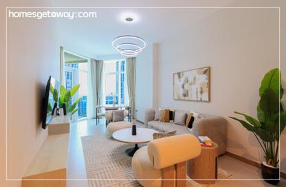 Apartment - 1 - 1 for rent in Urban Oasis - Business Bay - Dubai