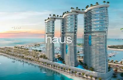 Apartment - 1 - 2 for sale in Damac Bay Tower B - Damac Bay - Dubai Harbour - Dubai